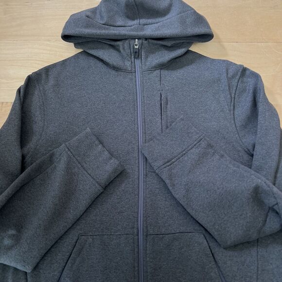 Lululemon City Sweat Zip Hoodie Small Gray Hooded Utility Athleisure Workout - Picture 3 of 8